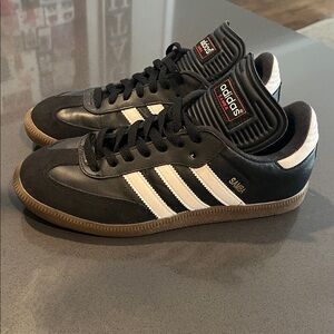 Adidas Samba Black and White Shoes